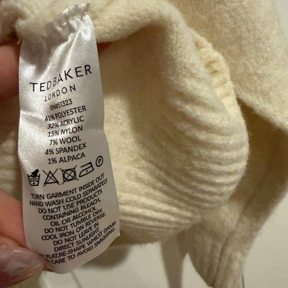 NWT Ted Baker Floral Sweater - Picture 6 of 7